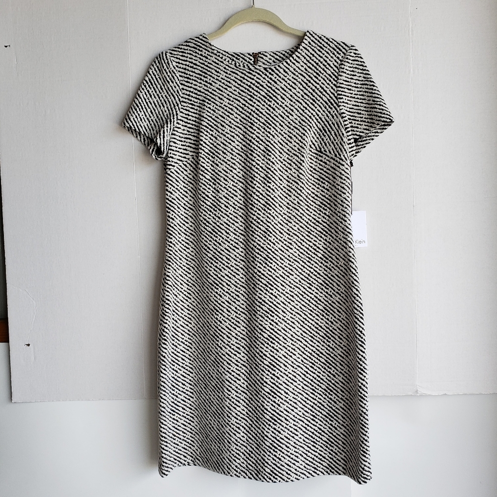 CALVIN KLEIN Midi Dress Size 8 NWT